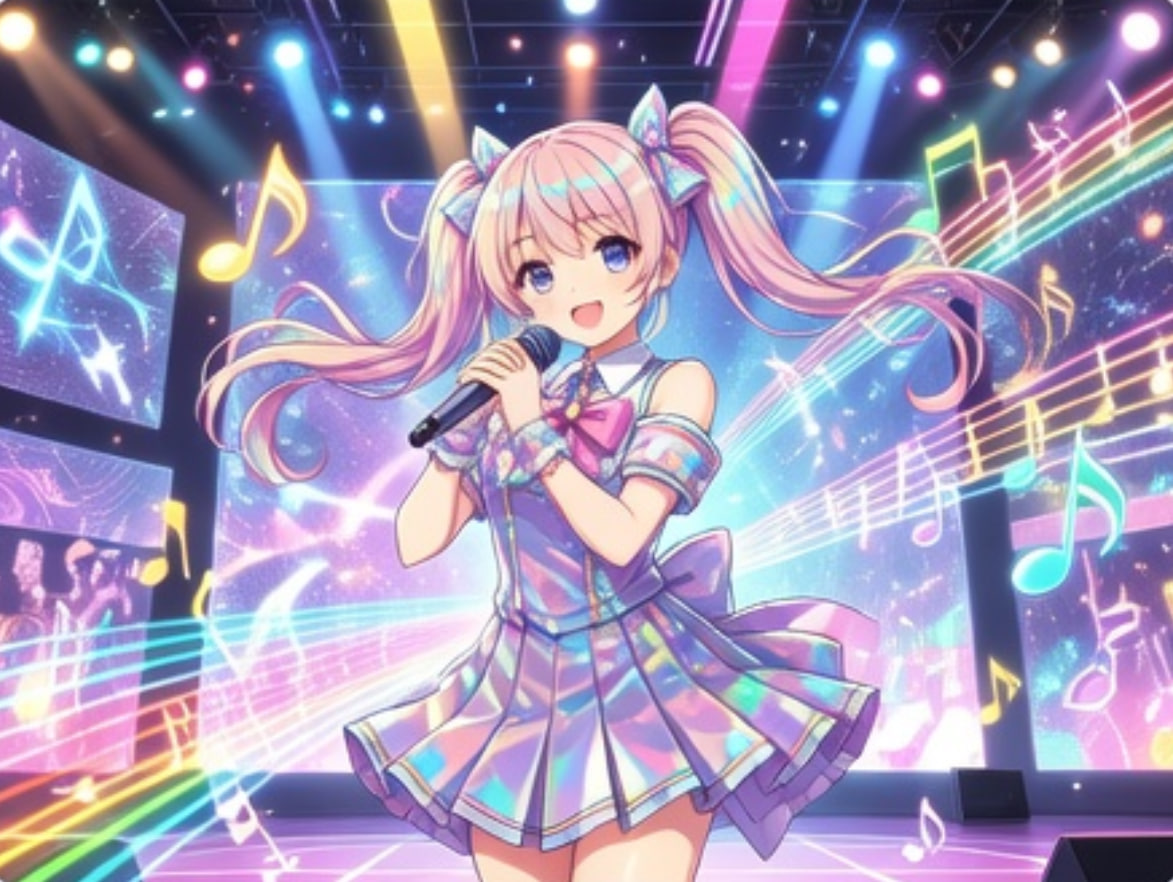 《白夜歌姬》虚拟偶像演唱会 - 窝窝爱17.c影视 漫改影视 / 动漫大电影封面